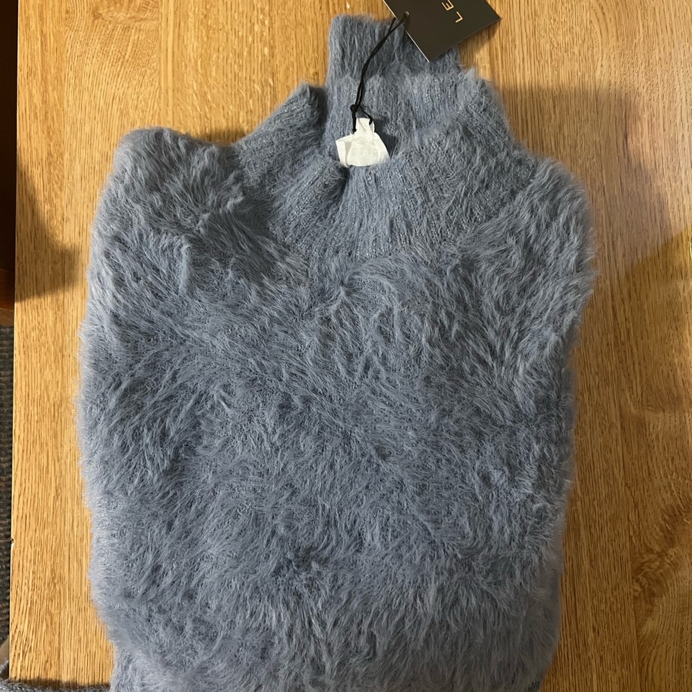 Le Lis Blue Tie Back Sweater